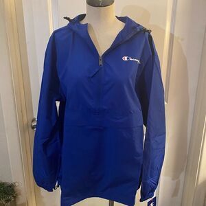 NWT Champion Hooded Windbreaker Sz Med